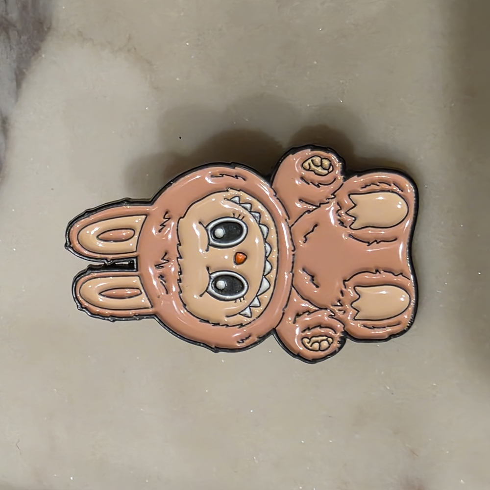 Labubu Have a Seat Baba enamel Pin